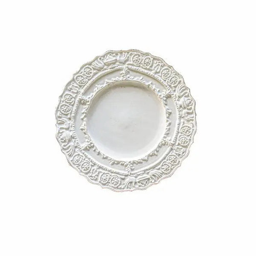 Arte Italica Renaissance Bread/Appetizer Plate in White Set of 4 Arte Italica