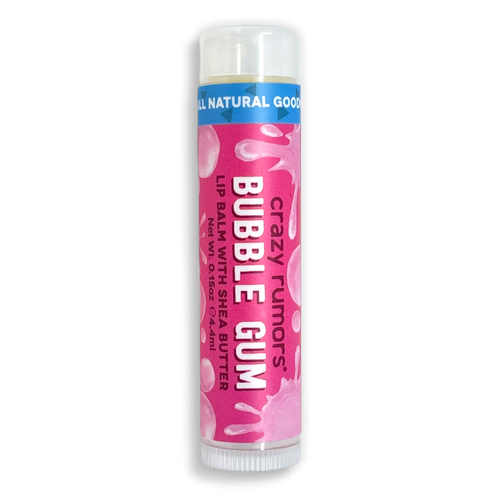 All Natural, Vegan Bubble Gum Lip Balm Crazy Rumors