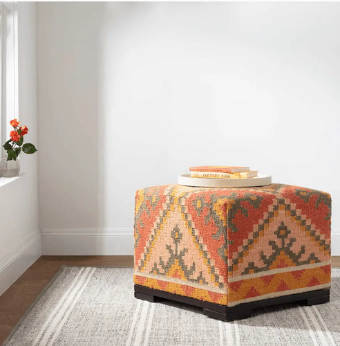 Dash & Albert Malta Grey Woven Wool Rug