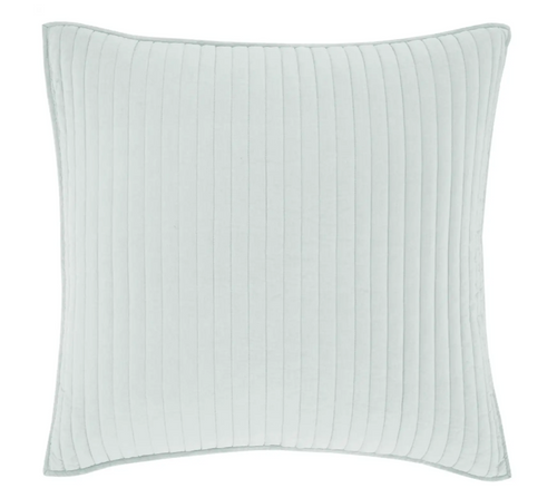 Pine Cone Hill Comfy Cotton Sky Quilted Euro Sham
