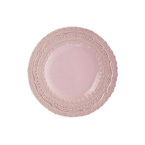 Arte Italica Finezza Rosa Pink Salad / Dessert Plate Set of 4