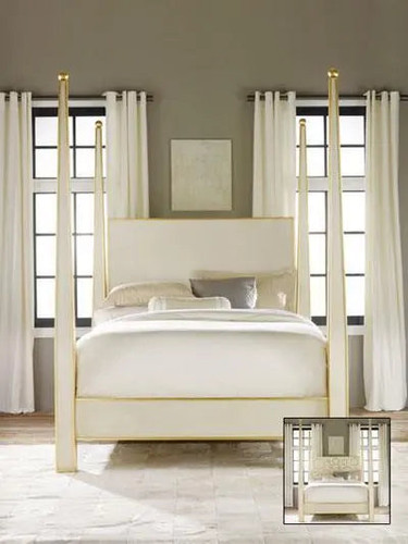Modern History Abstract Bed