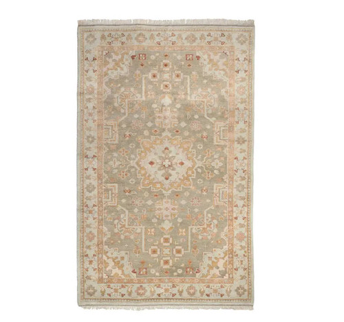 Dash & Albert Kendra Sky Hand Knotted Wool Rug - Lavender Fields