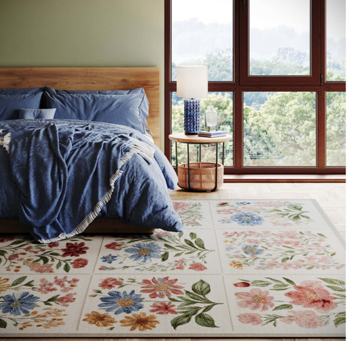 Dash & Albert Solari Floral Indoor/Outdoor Rug Multicolor