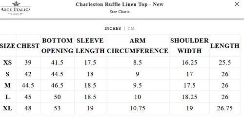 Charleston Ruffle Linen Top in White