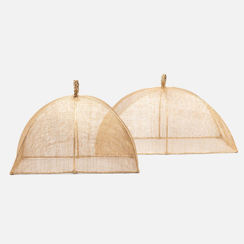 Rachel Rectangular Food Cover, Set Of 2