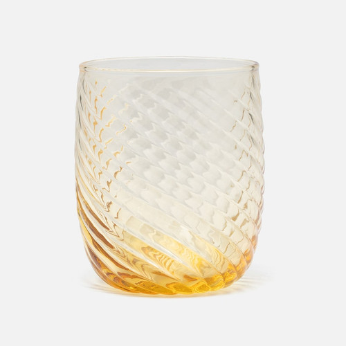 Florence Amber Tumbler, Set Of 6