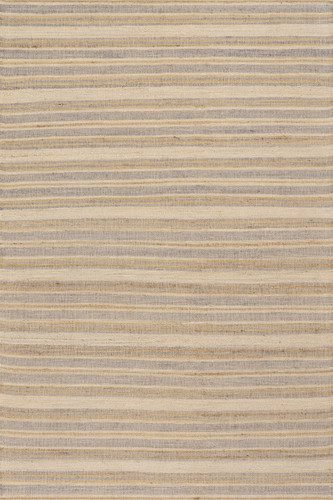 Dash & Albert Marn Striped Handmade Jute Sand Rug
