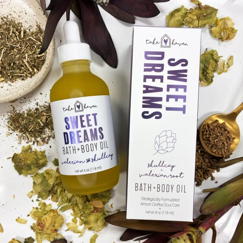 Take Haven Sweet Dreams Bath and Body Oil 4 oz