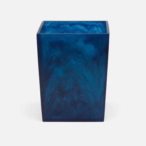 Pigeon & Poodle Abiko Square Wastebasket in Cobalt Pigeon & Poodle
