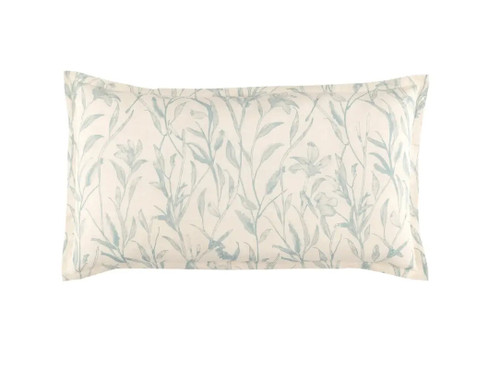 Pine Cone Hill Margot Linen Pewter Blue Sham - Lavender Fields