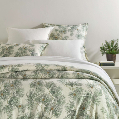 Pine Cone Hill Vintage Pine Boughs Natural Duvet Cover product image