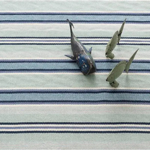 Dash & Albert Barbados Stripe Woven Cotton Rug