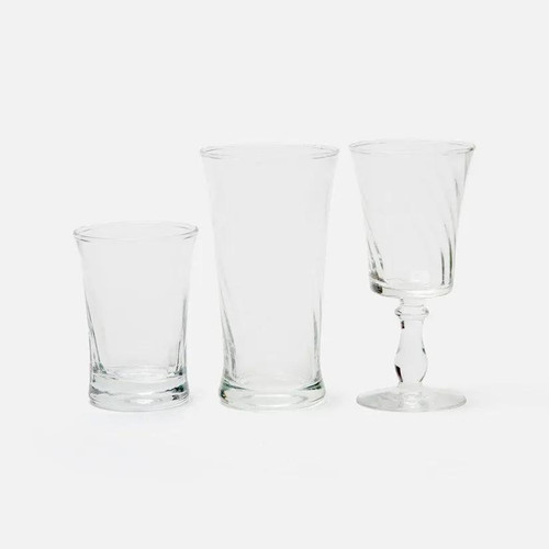 Blue Pheasant Colette Clear Wineglass, Set of 6 Blue Pheasant