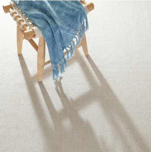 Dash & Albert Haverhill French Blue Handwoven Cotton Rug Dash and Albert