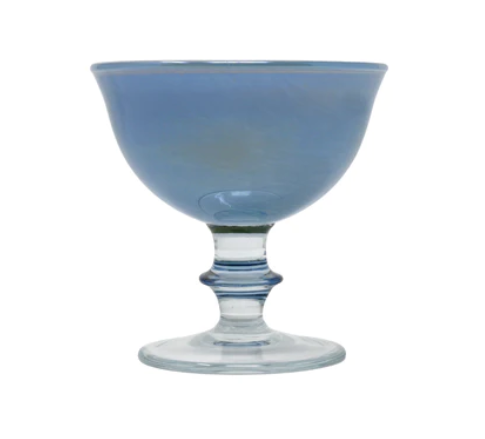 Rialto Compote in Adriatic Blue Arte Italica