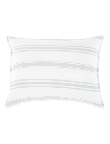 Pom Pom at Home Jackson White/Ocean Standard Sham - Set of 2