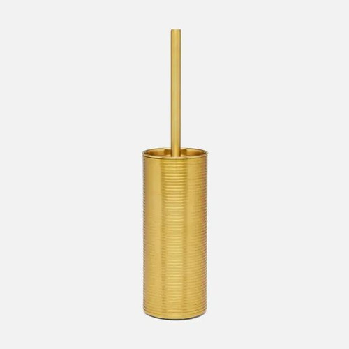 Pigeon & Poodle Adelaide Toilet Brush Holder in Matte Gold Pigeon & Poodle