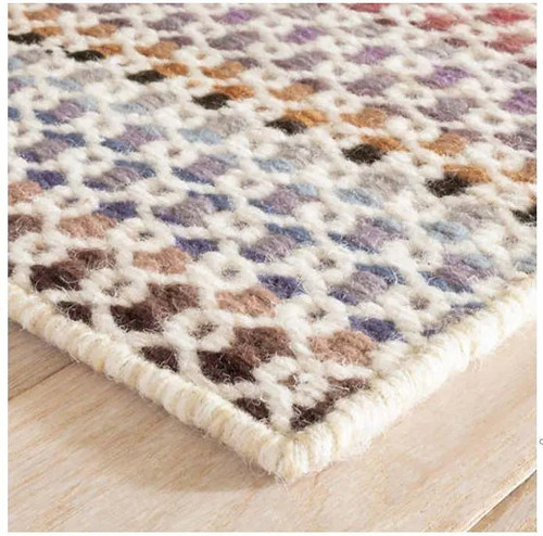 Dash & Albert Poppy Multi Woven Wool Rug - Lavender & Company