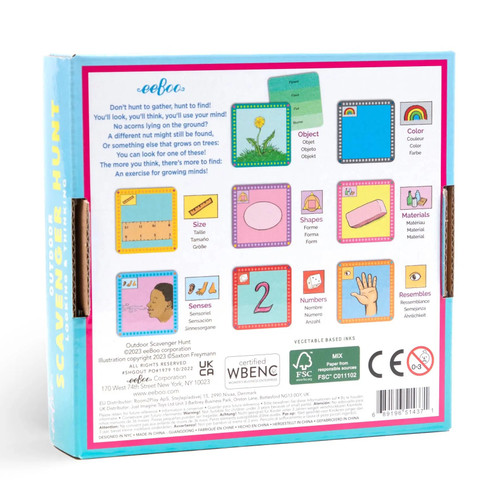 Scavenger Hunt Game - Outdoors eeBoo