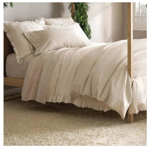 Dash & Albert Kodiak Ivory Woven Microfiber Rug