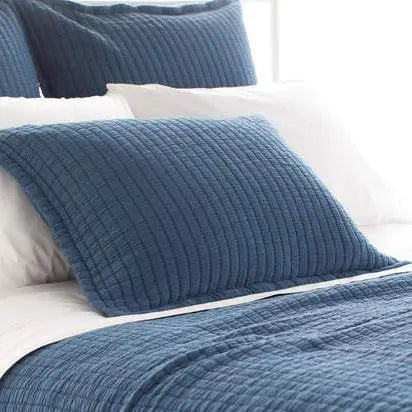 Pine Cone Hill Boyfriend Aegean Matelasse Sham