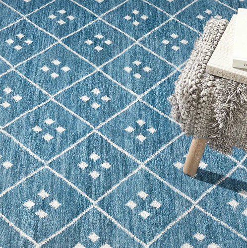 Dash & Albert Kota Indigo Washable Rug Dash and Albert