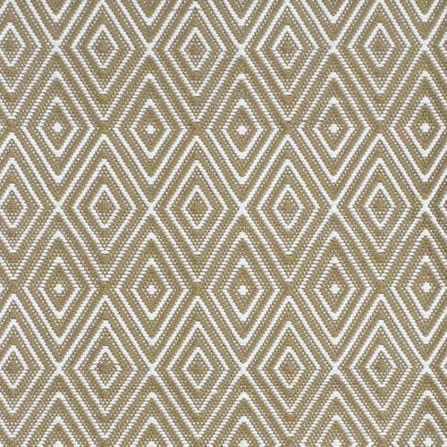 Dash & Albert Diamond Khaki/White Indoor/Outdoor Rug
