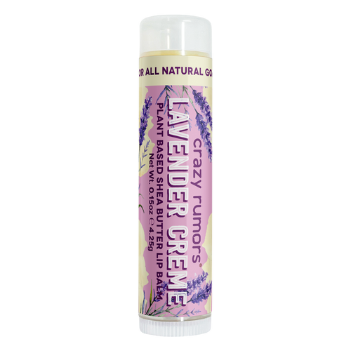 All Natural, Vegan Lavender Creme Lip Balm Crazy Rumors