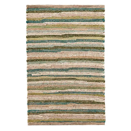 Dash & Albert Francisco Green Woven Cotton Rug