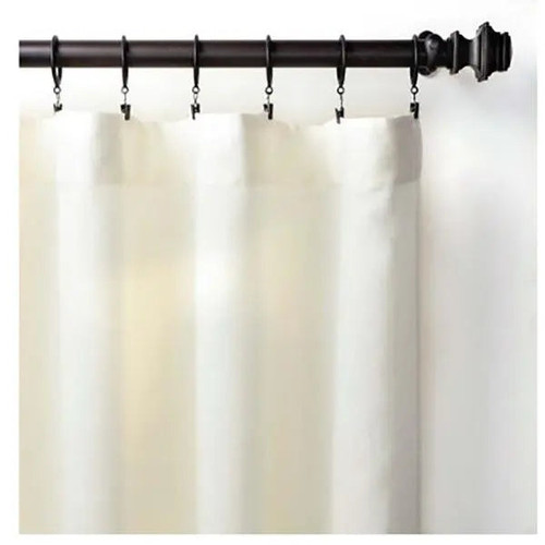 Pine Cone Hill Lush Linen Ivory Curtain Panel - Lavender Fields