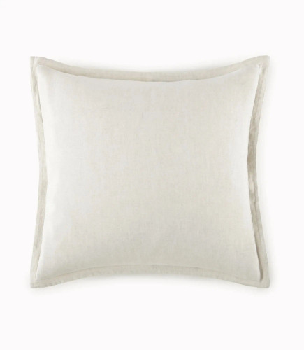 Peacock Alley European Washed Linen Sham - Lavender Fields