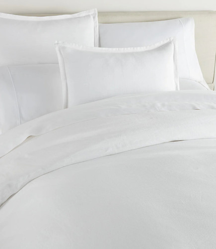 Peacock Alley European Washed Linen Sham