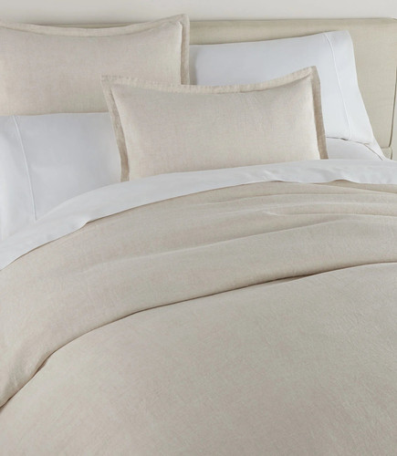 Peacock Alley European Washed Linen Sham