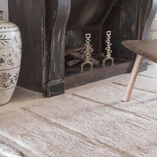 Lorena Canals Woolable Rug Steppe - Sheep White Runner