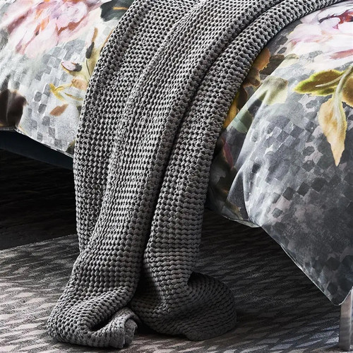 Designers Guild Alba Pale Grey Throw
