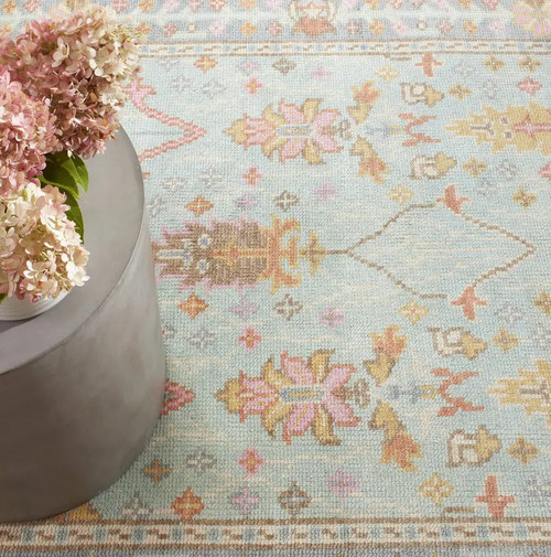 Dash & Albert Mara Hand Knotted Wool Rug - Lavender Fields