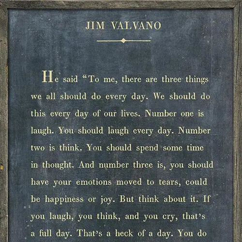 Sugarboo Designs Jim Valvano Book Collection Sign