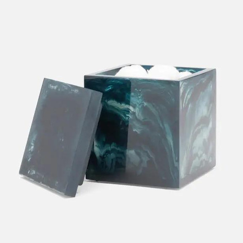 Pigeon & Poodle Abiko Large Canister in Dark Teal Pigeon & Poodle