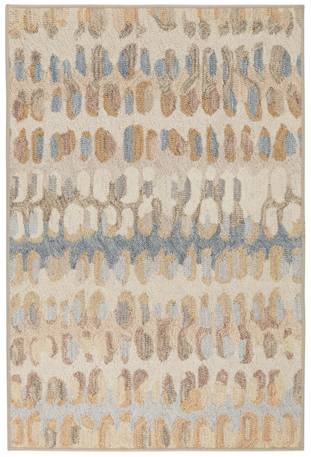 Dash & Albert Paint Chip Natural Washable Rug Dash and Albert