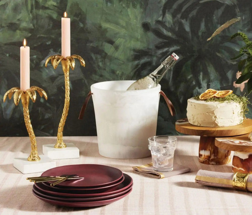 Blue Pheasant Farrah Candle Holders
