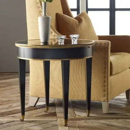 Modern History Tuxedo End Table