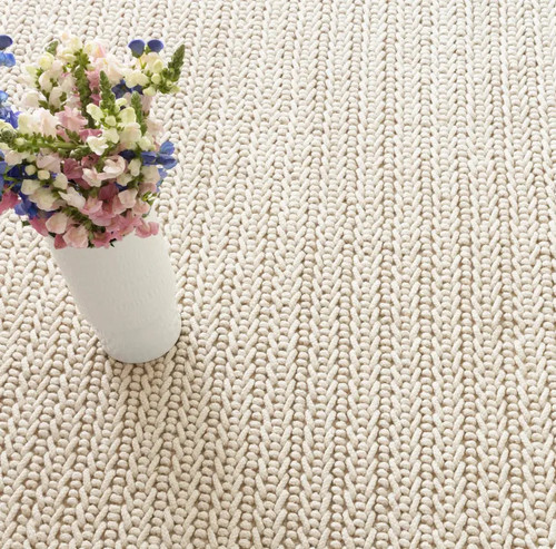 Dash & Albert Veranda Ivory Handwoven Performance Rug Dash and Albert