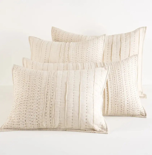 Pine Cone Hill Bryant Quilted Sham - Lavender Fields