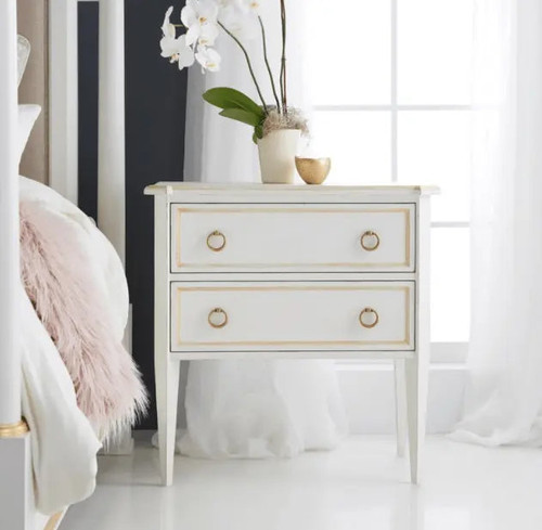 Modern History Covington Bedside Chest - Lavender Fields