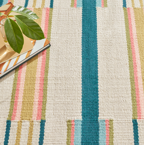 Dash & Albert Everly Multi Handwoven Cotton Rug Dash and Albert