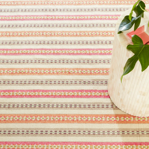 Dash & Albert Long Slade Spice Handwoven Cotton Rug Dash and Albert