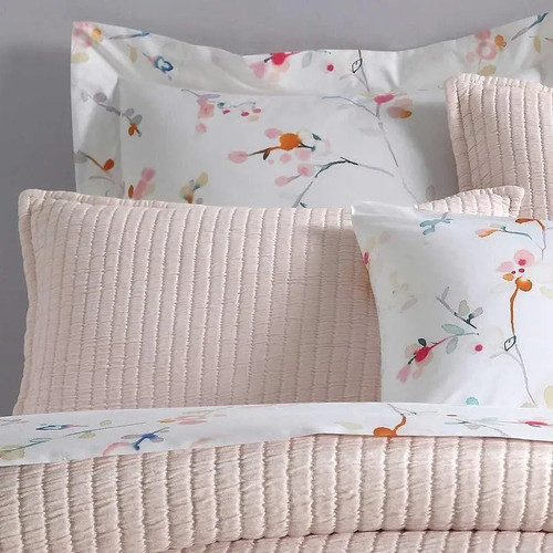 Pine Cone Hill Boyfriend Slipper Pink Matelasse Sham