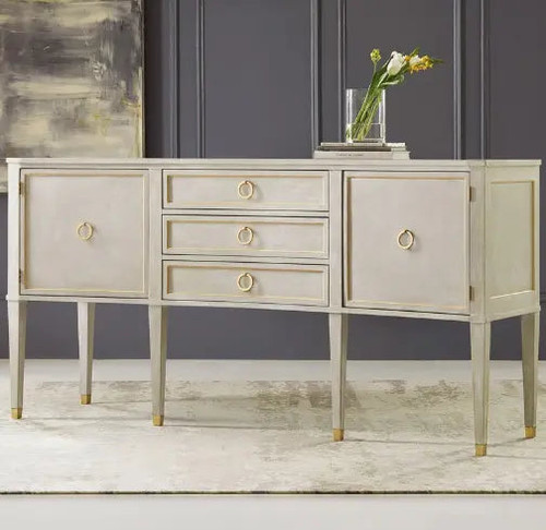 Modern History Concave Buffet-Antique Grey Modern History
