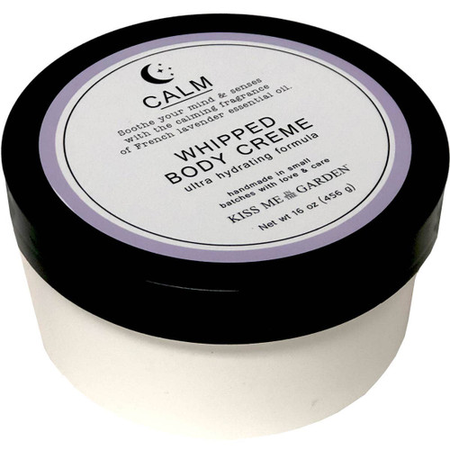 Calm 16 oz Lavender Whipped Creme Kiss Me in the Garden